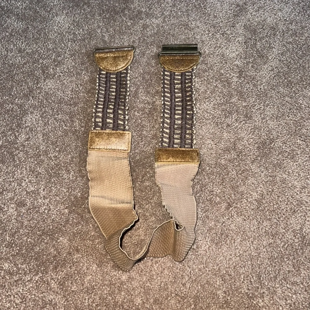 Girls brown belt size 12